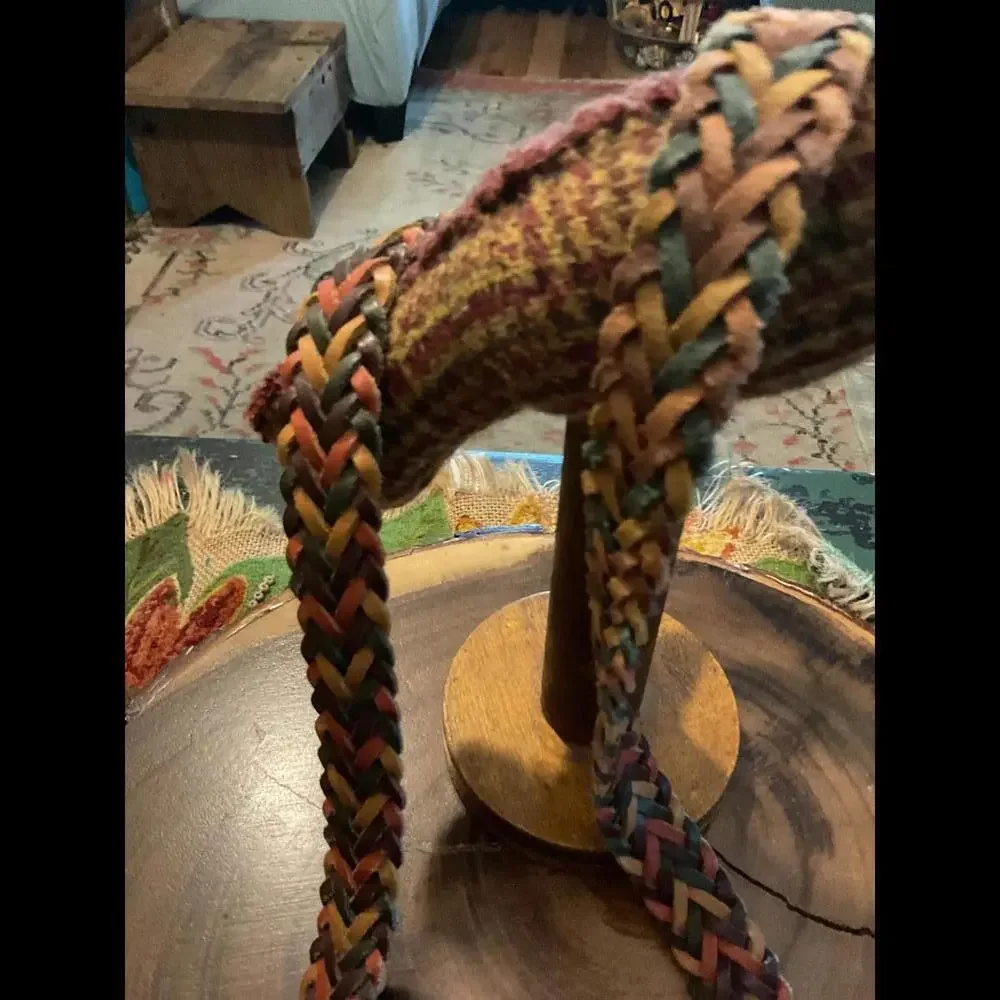 Handcrafted Braided Leather Belt